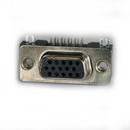 LCP高角度15p母型d-sub带板锁(3)